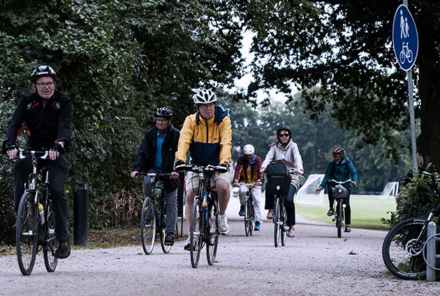 Cykler på vejene |